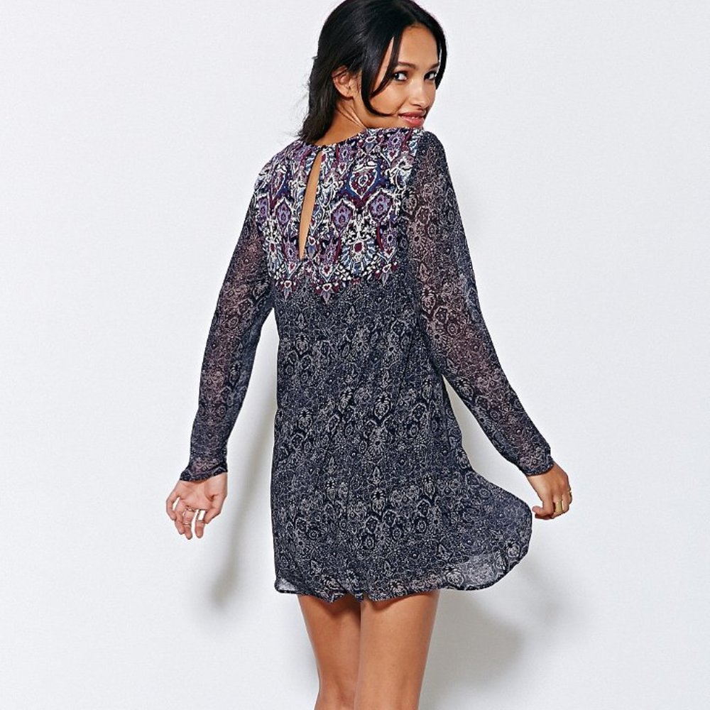 Urban Outfitters Meredith Trapeze Dress